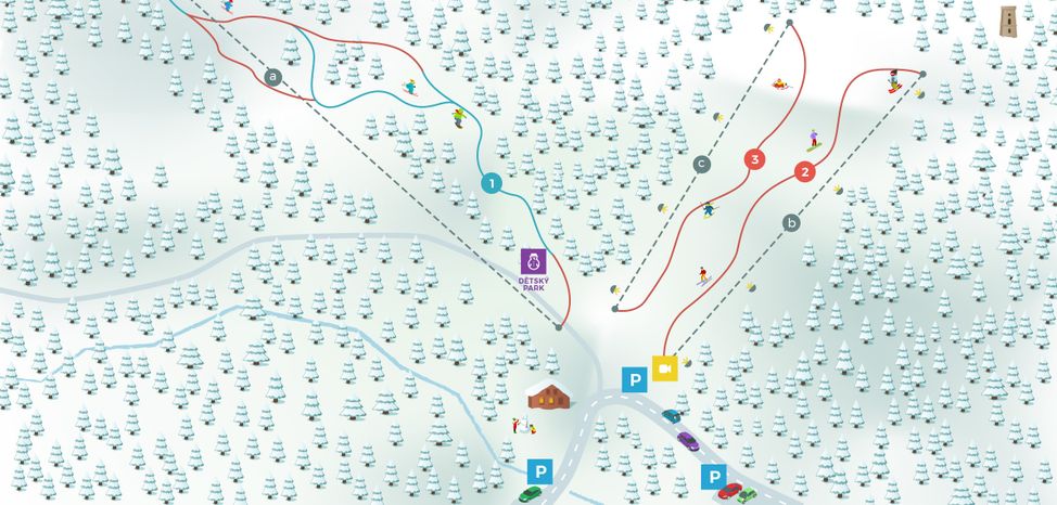 Pistenplan Marianske Lazne