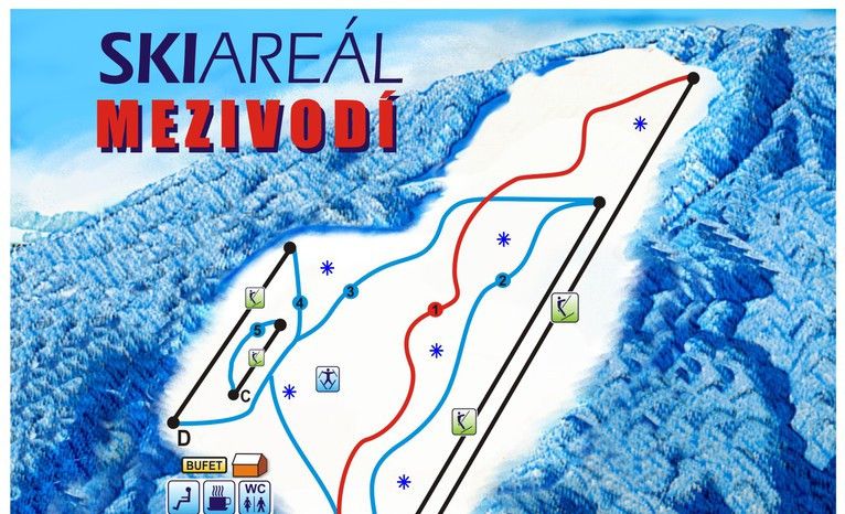 Pistenplan Mezivodi