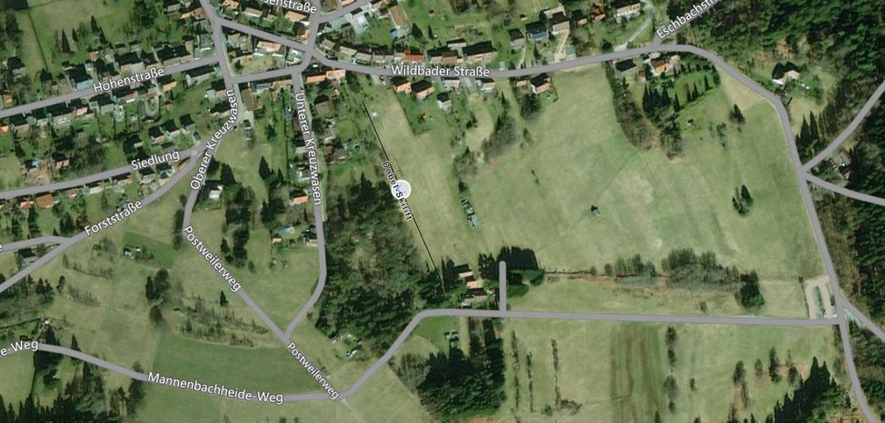 Lage Skilift Neue Äcker Dobel