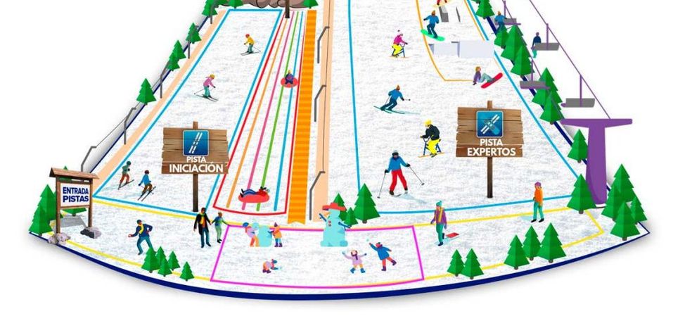 Detaillierte Infos zum Skiurlaub im Skigebiet Skihalle Snow Zone Madrid