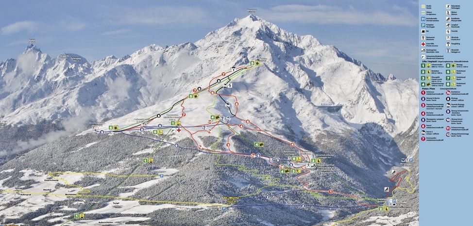 Pistenplan Schwemmalm