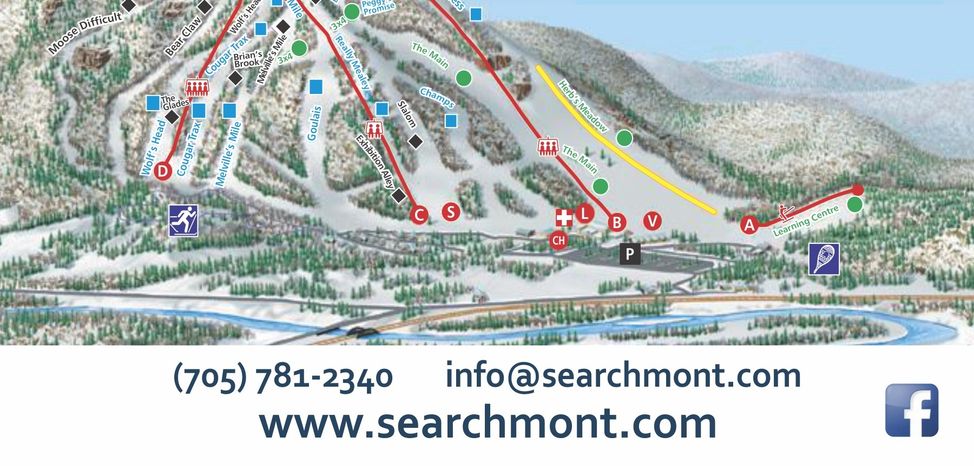 Detaillierte Infos zum Skiurlaub im Skigebiet Searchmont Resort