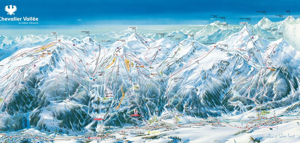 Detaillierte Infos zum Skiurlaub im Skigebiet Serre Chevalier