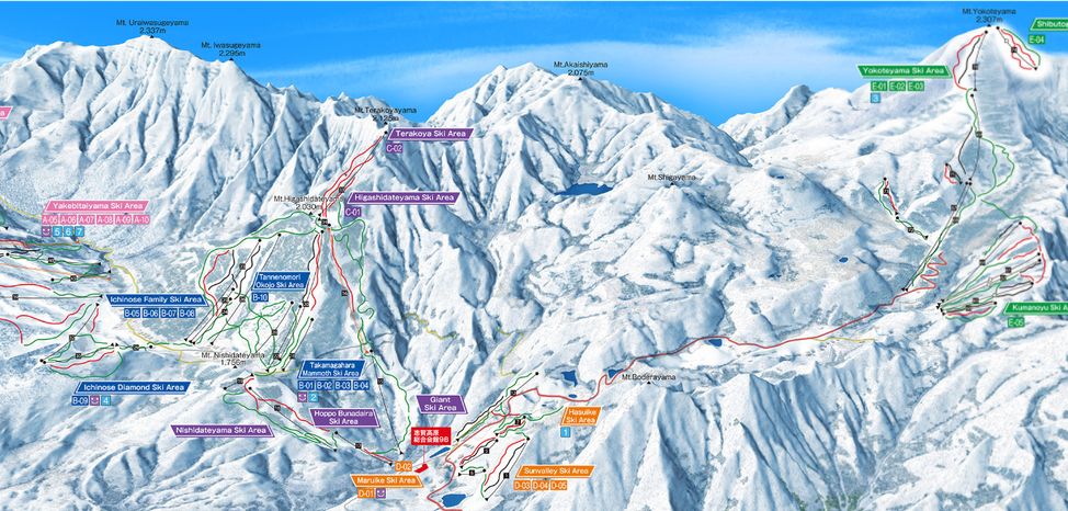 Detaillierte Infos zum Skiurlaub im Skigebiet Shigakogen Mountain Resort