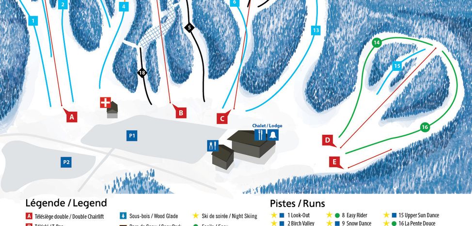 Pistenplan Ski Vorlage