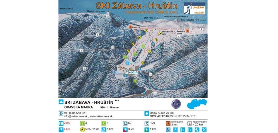 Detaillierte Infos zum Skiurlaub im Skigebiet Ski Zabava Hrustin