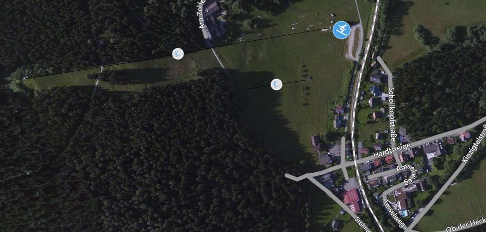 Pistenplan Skilift Stokinger Freudenstadt