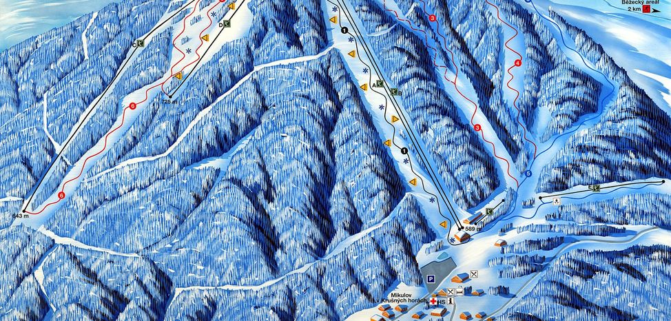 Pistenplan Sturmer Bournak