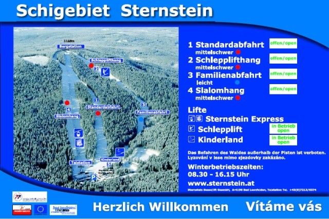 Detaillierte Infos zum Skiurlaub im Skigebiet Sternstein Lifte