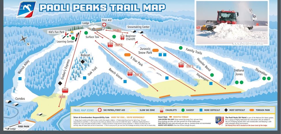 Detaillierte Infos zum Skiurlaub im Skigebiet Paoli Peaks