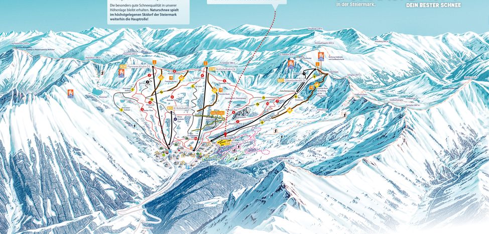 Winterpanorama Planneralm