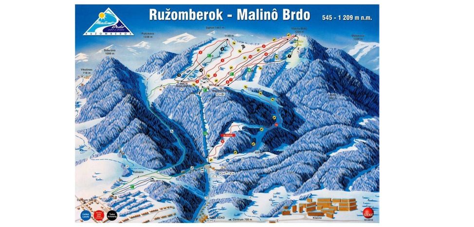 Detaillierte Infos zum Skiurlaub im Skigebiet Ruzomberok