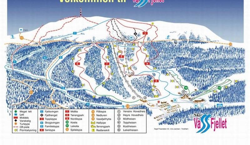 Detaillierte Infos zum Skiurlaub im Skigebiet Vassfjellet