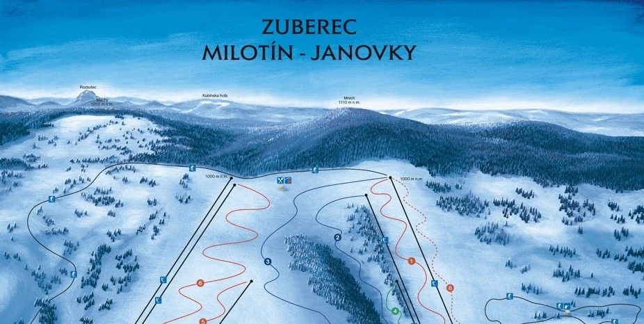 Detaillierte Infos zum Skiurlaub im Skigebiet Zuberec Janovky