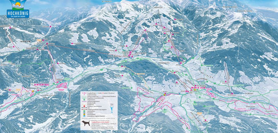 Information on Cross-Country Skiing at Maria Alm