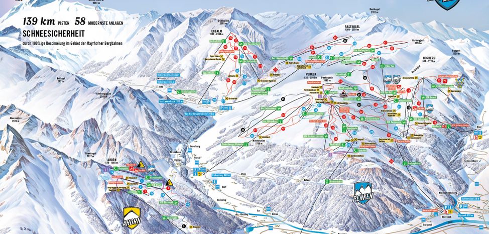 Detaillierte Infos zum Langlauf und den Loipen im Langlaufgebiet Mayrhofen