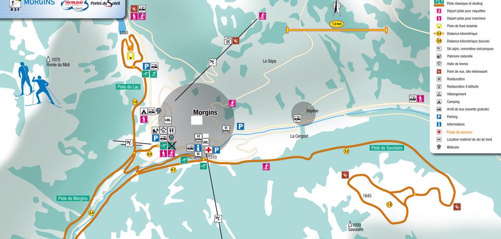 Information on Cross-Country Skiing at Morgins