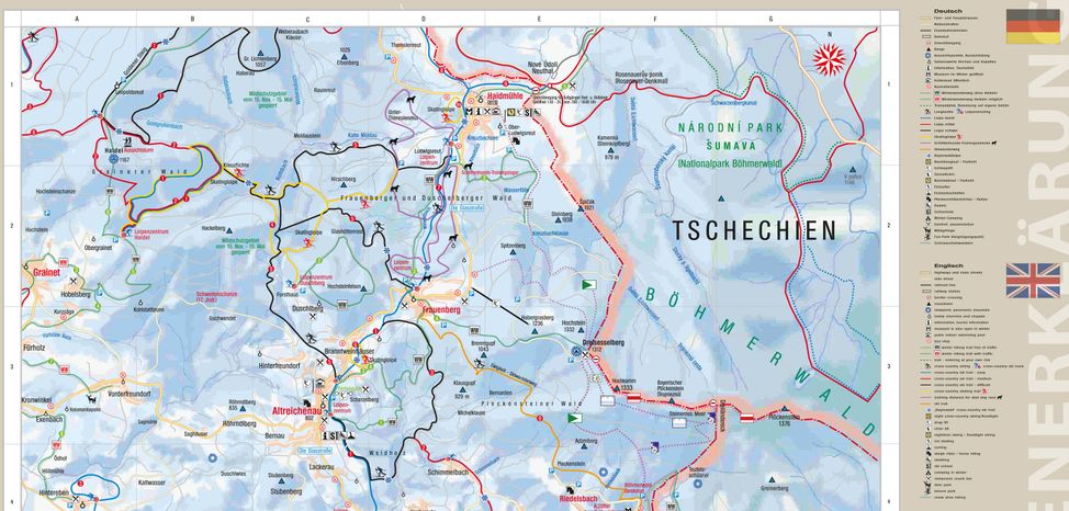 Information on Cross-Country Skiing at Neureichenau Dreisessel
