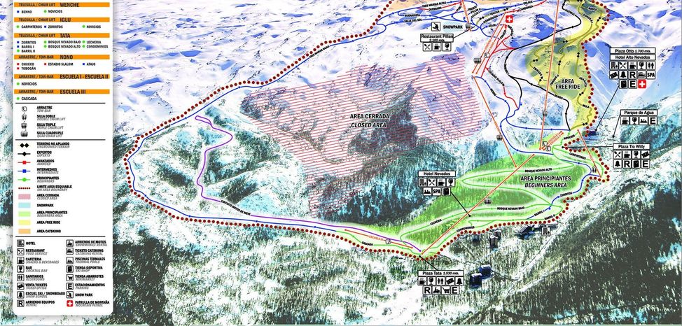 Plan Nevados de Chillan