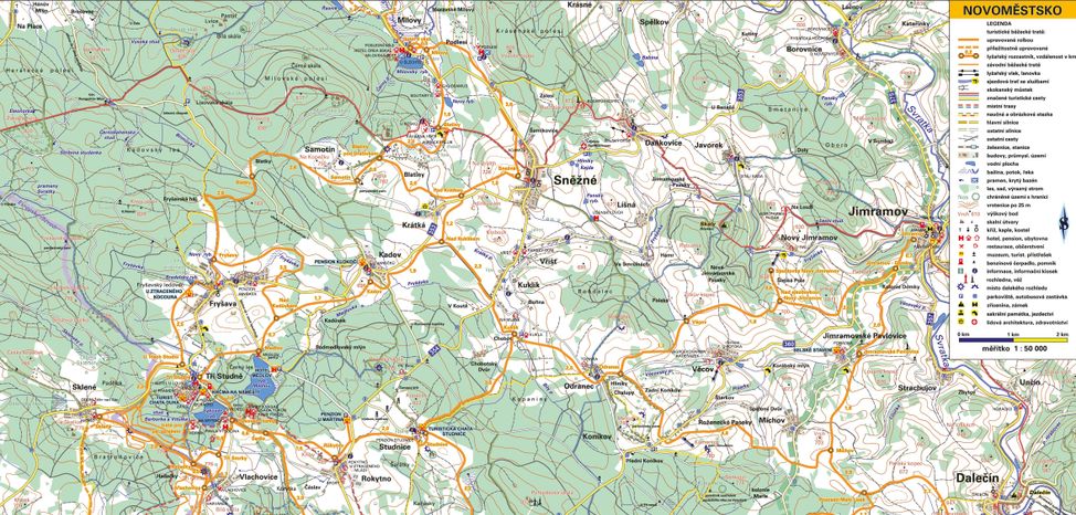 Loipenplan Nove Mesto