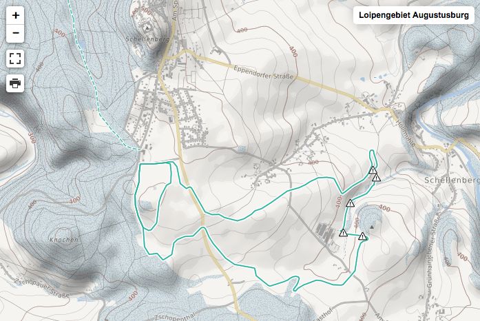 Information on Cross-Country Skiing at Augustusburg
