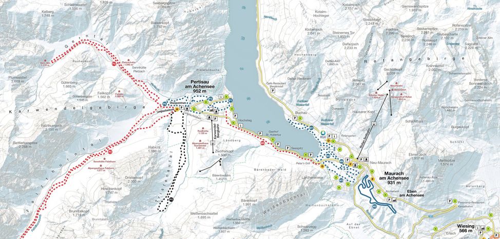 Information on Cross-Country Skiing at Achenkirch