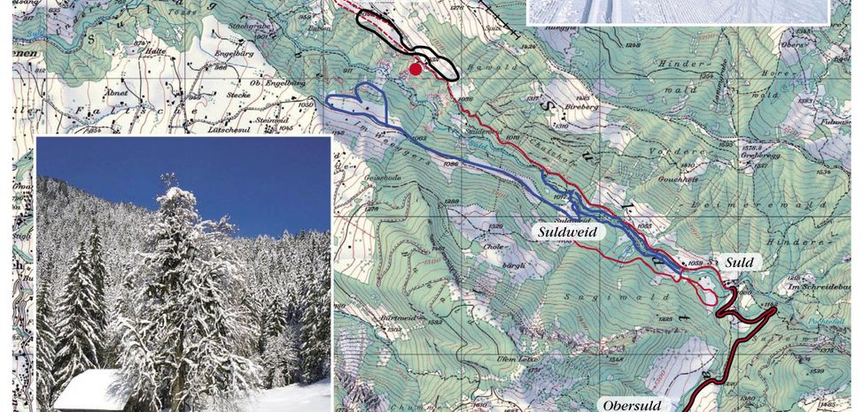 Detaillierte Infos zum Langlauf und den Loipen im Langlaufgebiet Aeschi