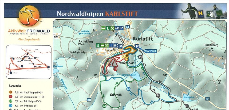 Information on Cross-Country Skiing at Aichelberglifte