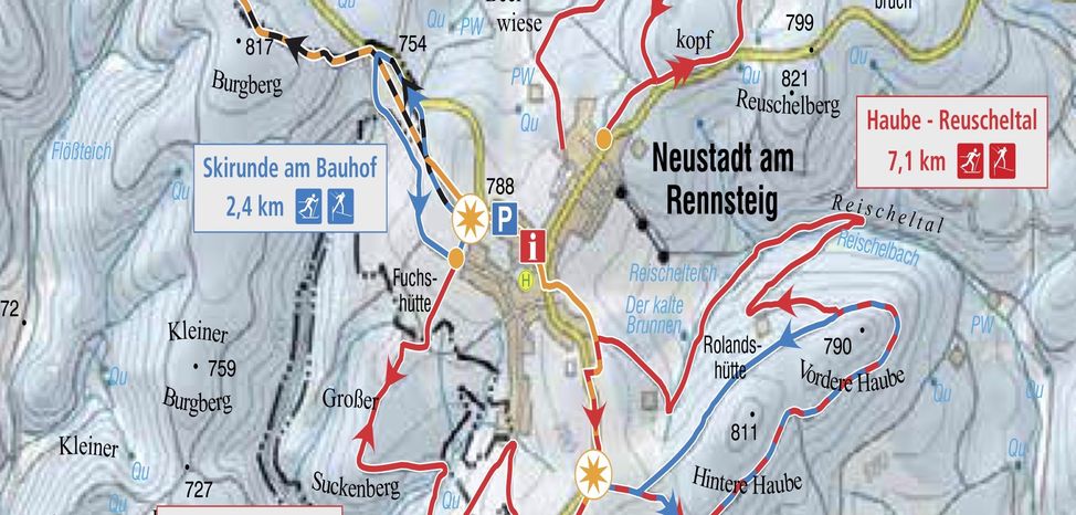 Information on Cross-Country Skiing at Altenfeld