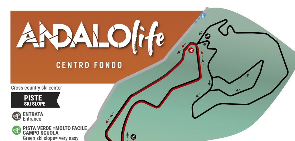 Information on Cross-Country Skiing at Andalo - Paganella