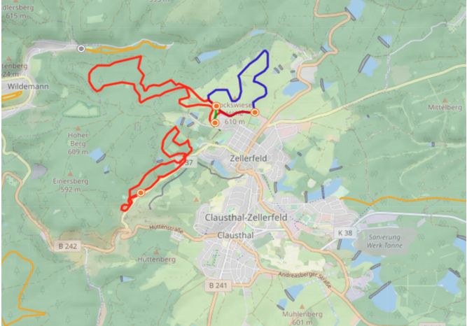 Information on Cross-Country Skiing at Buntenbock Clausthal Zellerfeld
