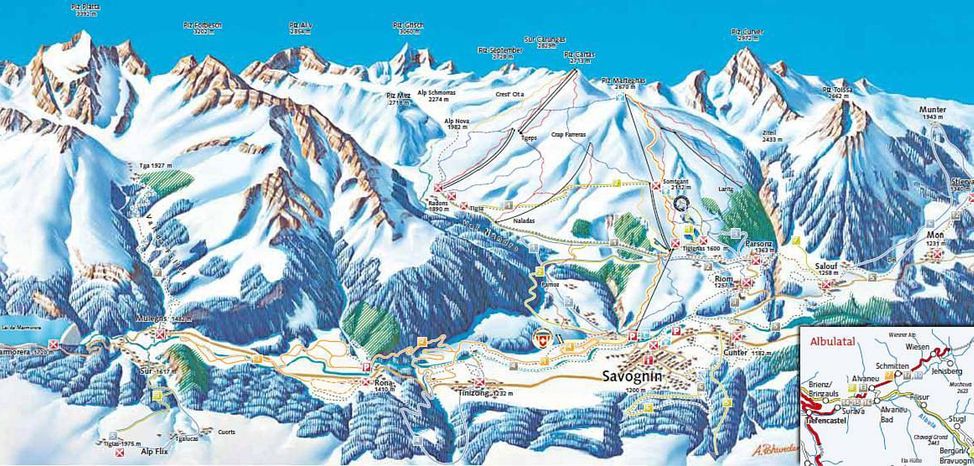 Information on Cross-Country Skiing at Bivio