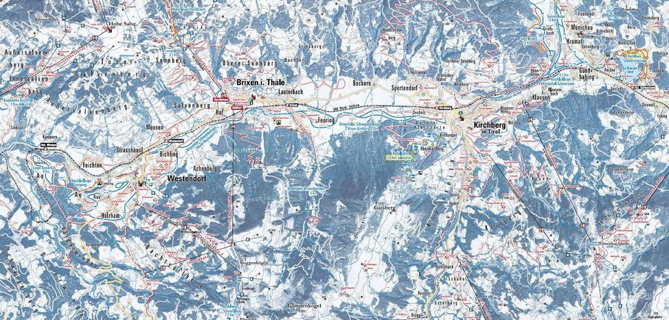 Information on Cross-Country Skiing at Brixen im Thale SkiWelt
