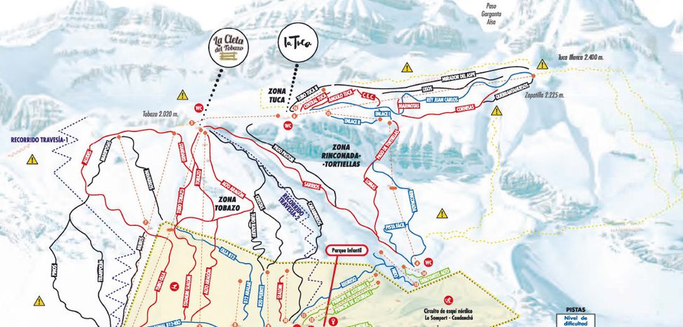 Detaillierte Infos zum Langlauf und den Loipen im Langlaufgebiet Candanchu