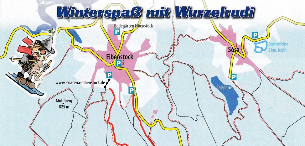 Information on Cross-Country Skiing at Carlsfeld