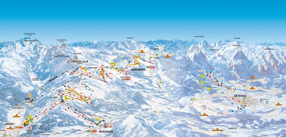 Information on Cross-Country Skiing at Dachstein West