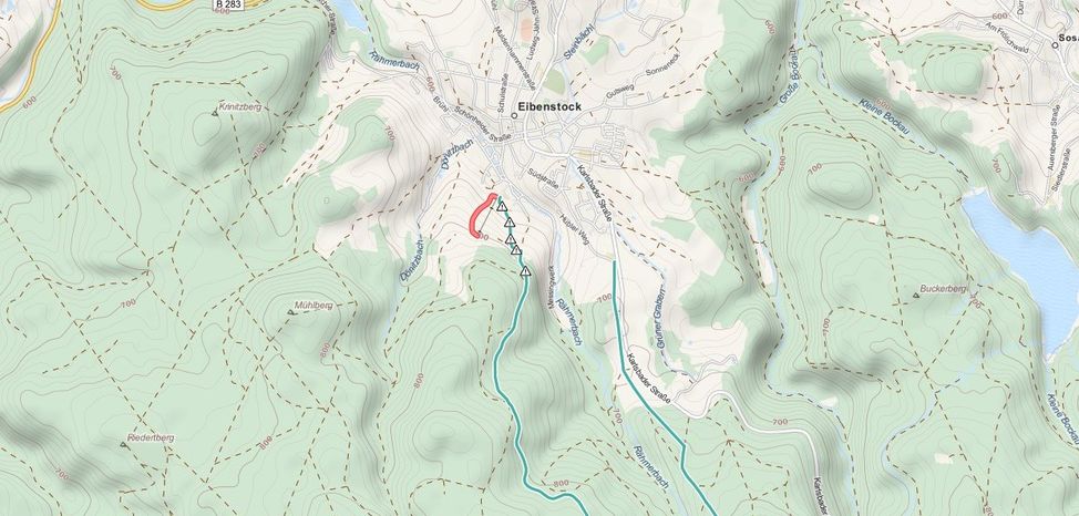 Information on Cross-Country Skiing at Eibenstock
