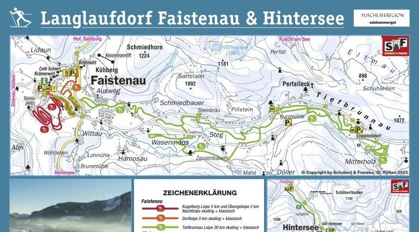 Information on Cross-Country Skiing at Faistenau - Hintersee