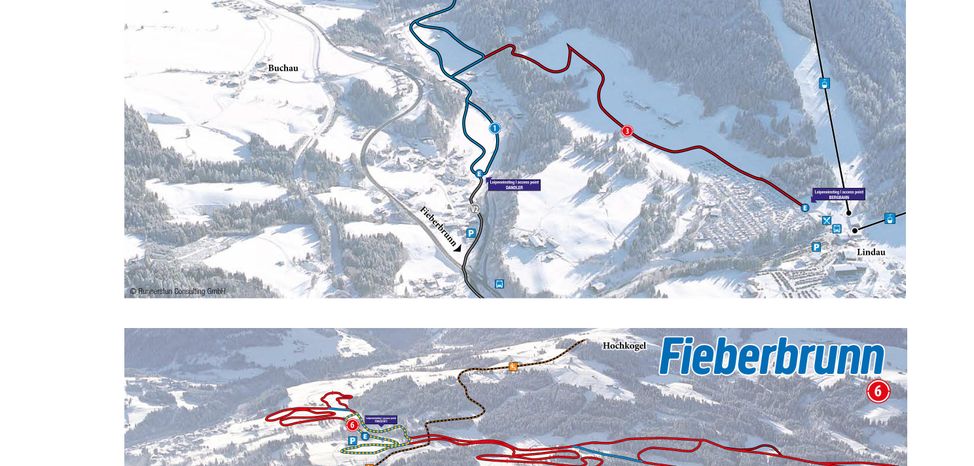 Information on Cross-Country Skiing at Fieberbrunn
