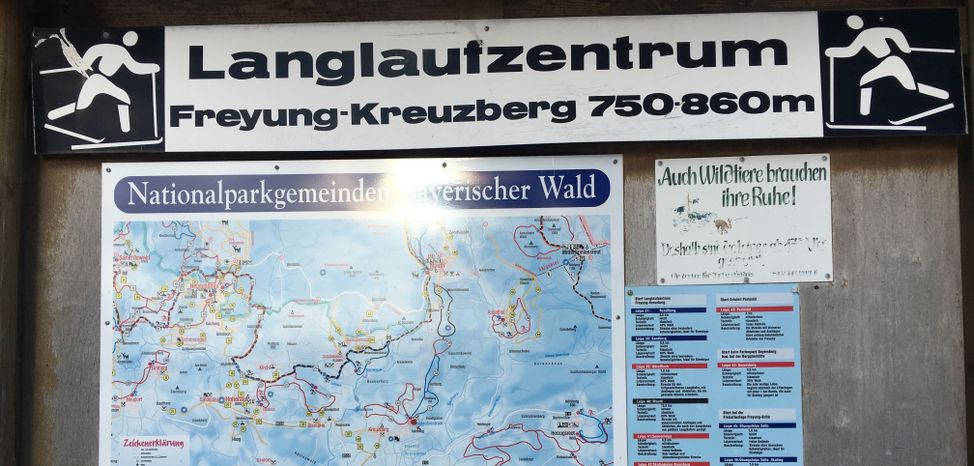 In Freyung gibt es zusätzlich zu den 6 Loipen des Langlaufzentrum noch weitere Übungsloipen.