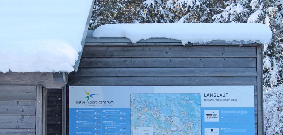 Loipenplan Langlaufzentrum Grafenau