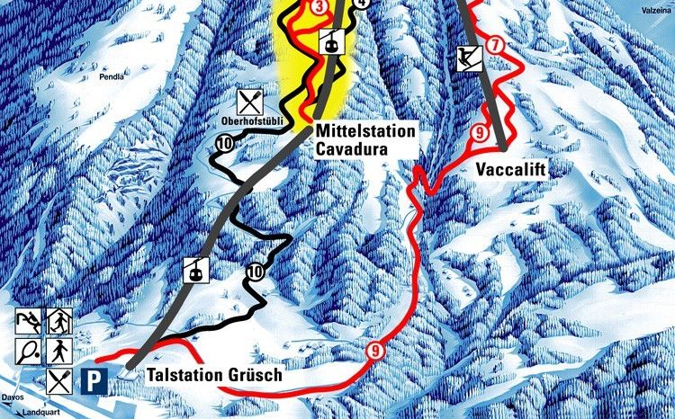 Information on Cross-Country Skiing at Grüsch Danusa