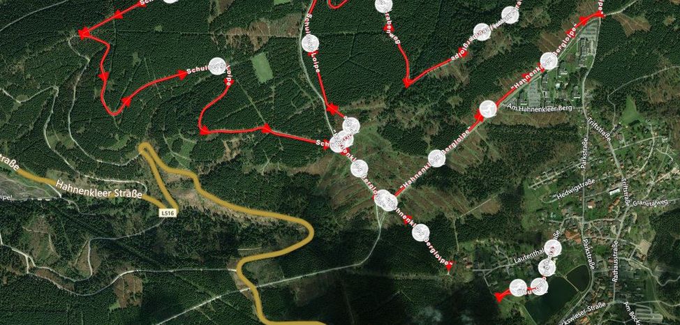 Information on Cross-Country Skiing at Hahnenklee Bocksberg