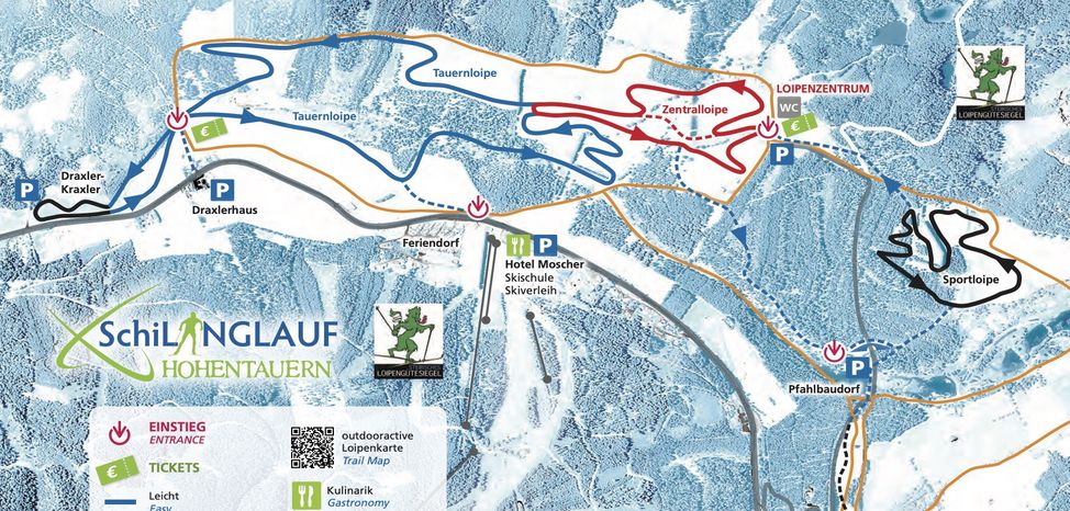 Loipenplan Hohentauern
