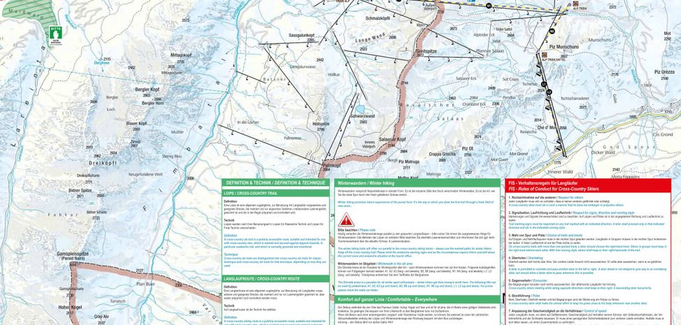 Information on Cross-Country Skiing at Ischgl