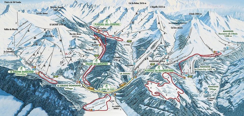 Information on Cross-Country Skiing at La Clusaz
