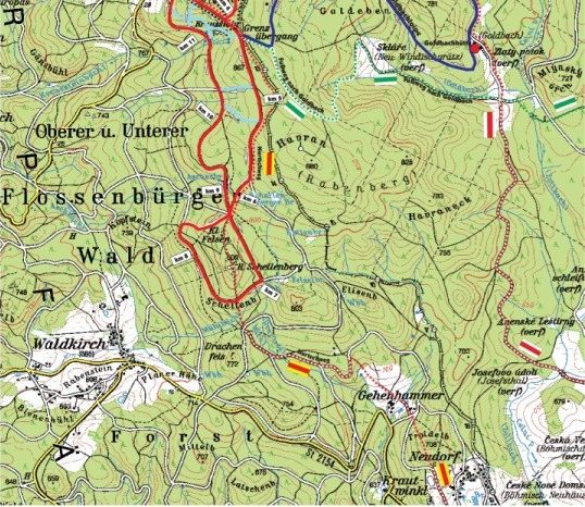 Loipenplan Langlaufzentrum Silberhütte