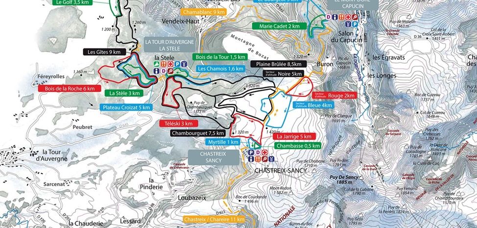 Information on Cross-Country Skiing at Le Mont Dore