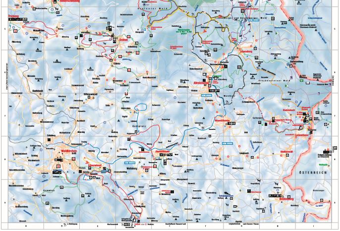 Detaillierte Infos zum Langlauf und den Loipen im Langlaufgebiet Loipenparadies Haidmühle-Bischofsreut-Frauenberg