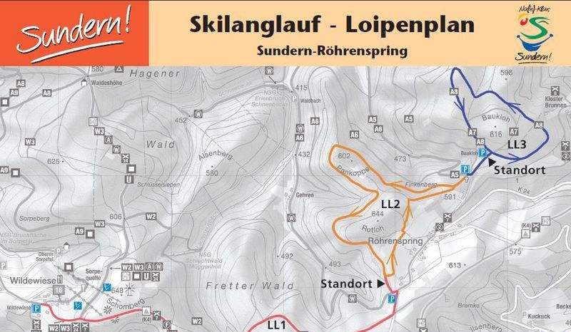 Information on Cross-Country Skiing at Panoramaskigebiet Wildewiese